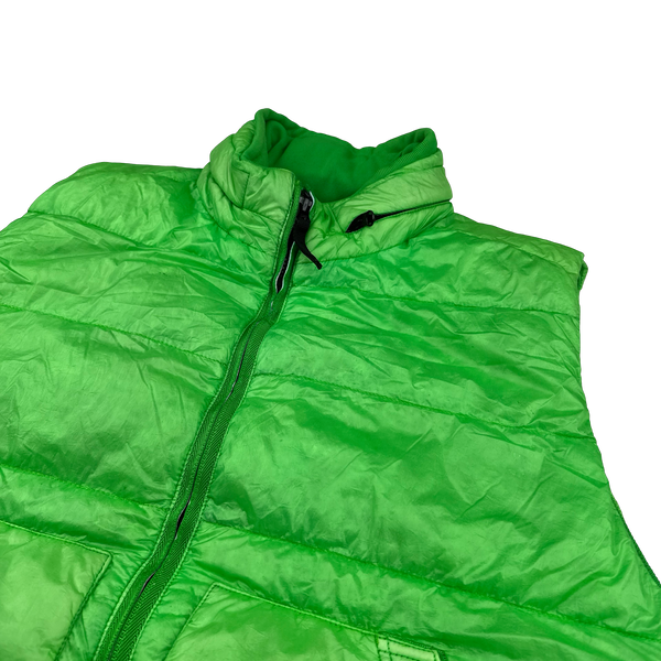 Stone island garment dyed down filled gilet hotsell