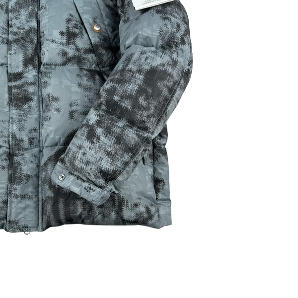 Stone Island 2024 Ice Earth Mapping Camouflage Down Jacket - Large
