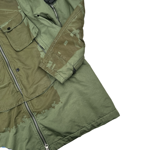 Stone Island 2017 David TC Shadow Project Green Print Jacket - XL