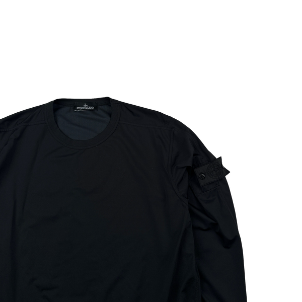 Stone Island 2020 Shadow Project Black Light Nylon R Pullover - Large