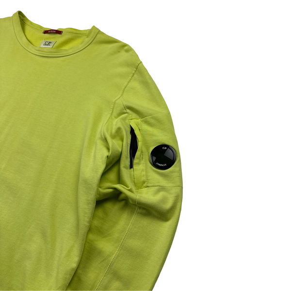 CP Company Yellow Lens Viewer ReColour Crewneck - Medium