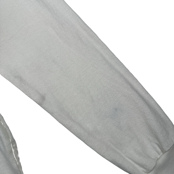 Stone Island 2018 Long Sleeve Thick Cotton Printed Polo Shirt - Large