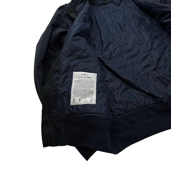 Stone Island 2011 Reps Nylon-R Zipped Bomber Jacket - XXL