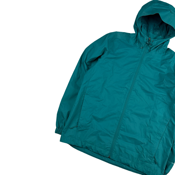 North Face Turquoise Dryvent Waterproof Jacket - Large