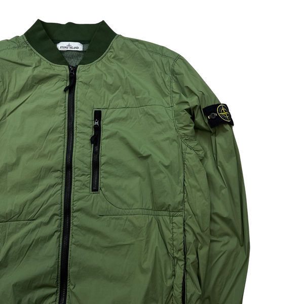 Stone Island Green Nylon Skin Touch TC Polartec Jacket - XXL