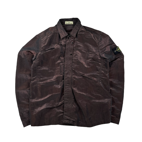Stone Island 2016 Dark Red Weft Overshirt - XL