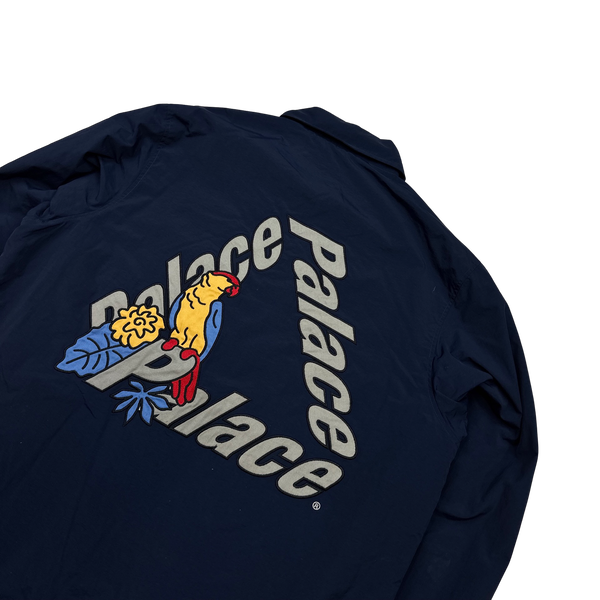 Palace SB Spellout Navy Parrot Coach Jacket - XL