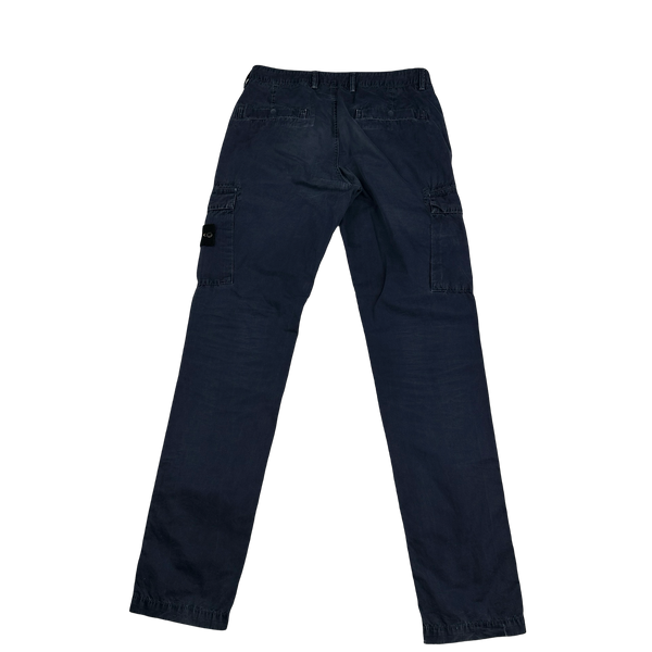 Stone Island 2017 Cotton Navy Cargos - 32"