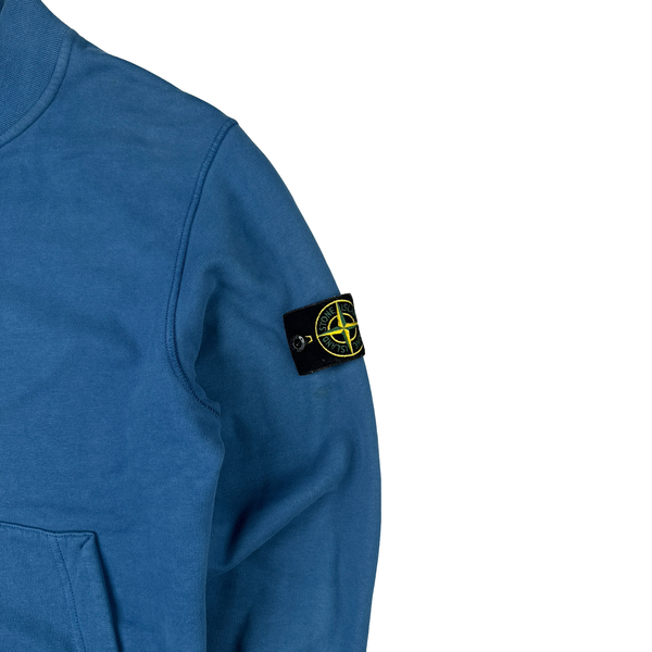 Stone Island 2020 Blue Cotton Crewneck Sweatshirt - Small
