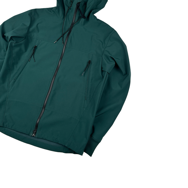 CP Company Jade Soft Shell Goggle Jacket - Medium