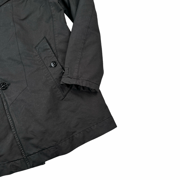 Stone Island 2015 David TC Brown Trench Coat - Small