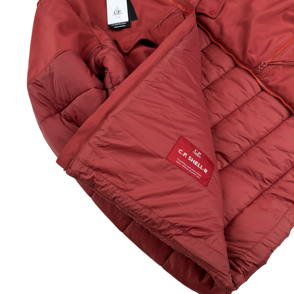 CP Company Red Hybrid Soft Shell Jacket - 3XL
