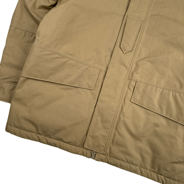 Stone Island 2023 Brown O Ventile Primaloft Ghost Piece Jacket - Large