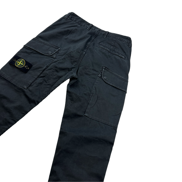 Stone Island 2022 Carpenter Style Charcoal Cargos - 28"