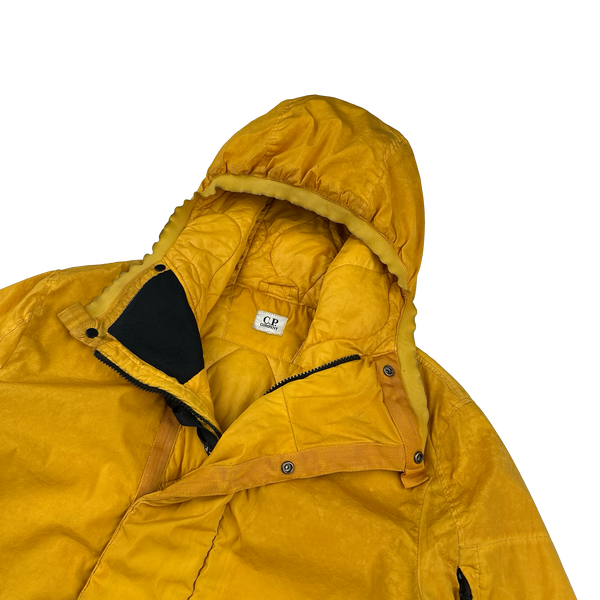 CP Company Nycra Yellow Lens Viewer Hooded Jacket - Small