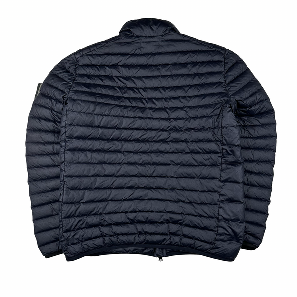 Stone Island 2022 Navy Loom Woven Chambers R Nylon Down TC Jacket