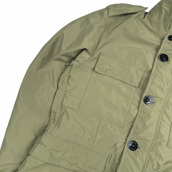 Stone Island 2014 Green Micro Reps Field Jacket - Medium