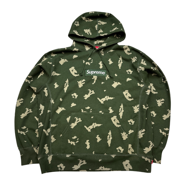 Supreme Camo Box Logo Hoodie - XL