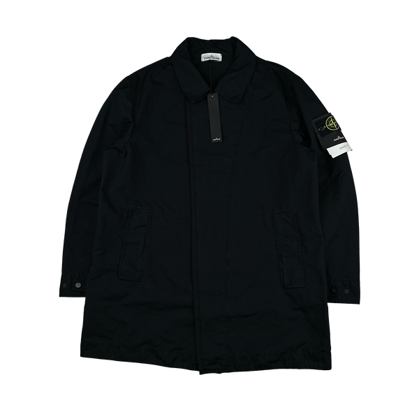 Stone Island 2018 Black David TC Trench Coat - 3XL