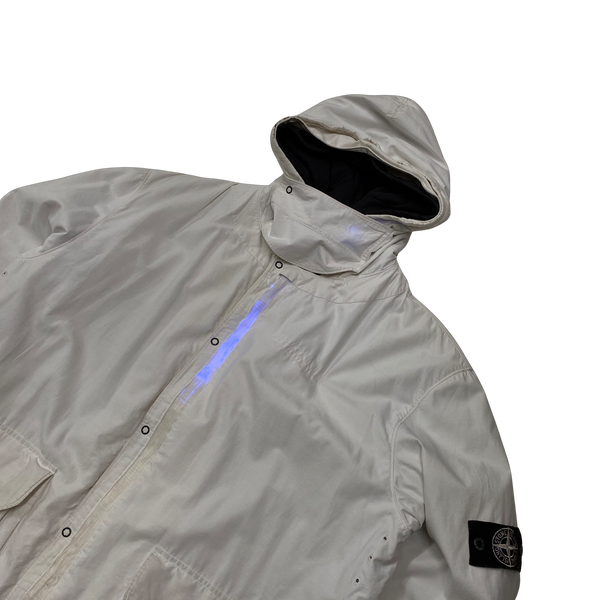 Stone Island 2002 LED Light Up Dutch Rope Special Process Jacket - XL