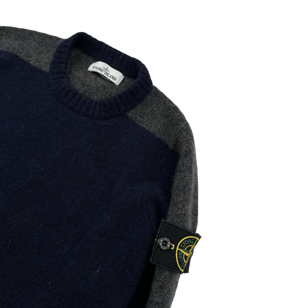Stone Island 2016 Multi Colour Block Soft Knit - Medium
