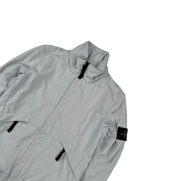 Stone Island Ice Blue Light Soft Shell R Jacket - Small