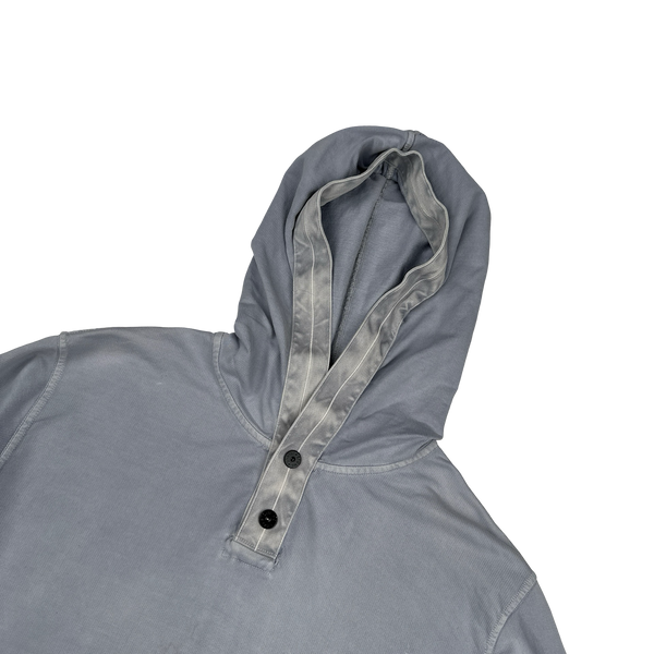 Stone Island 2013 Lilac Cotton Pullover Hoodie - Large