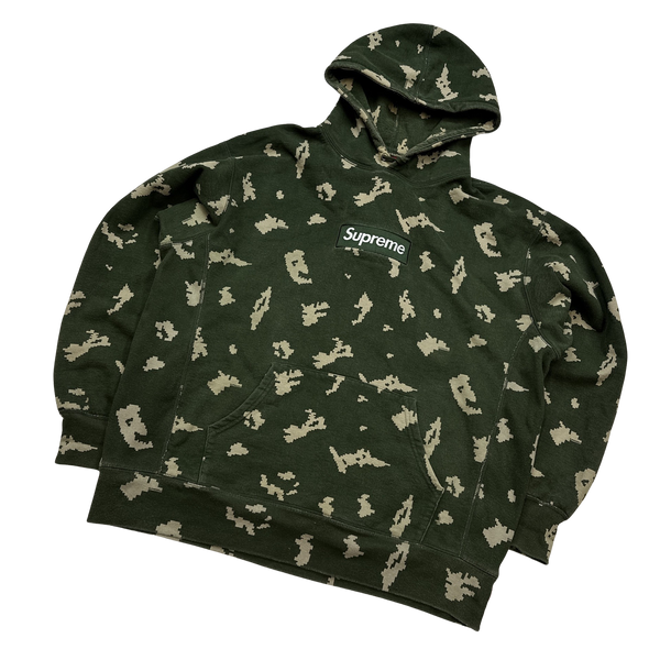 Supreme Camo Box Logo Hoodie - XL