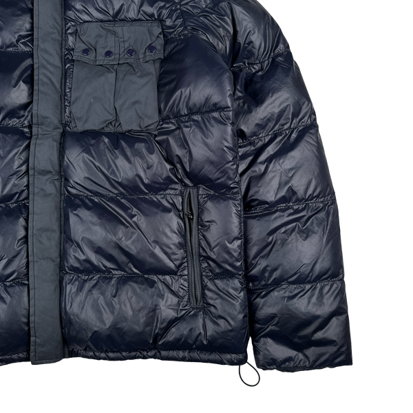 CP Company Navy DD Shell Goggle Jacket - XL