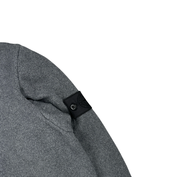 Stone Island 2019 Shadow Project Wool Blend Hoodie Knit Jumper - Small