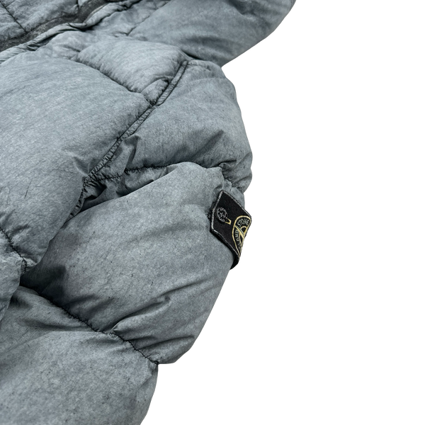 Stone Island 2017 Tela Nylon Down Dust Frost Puffer - Medium