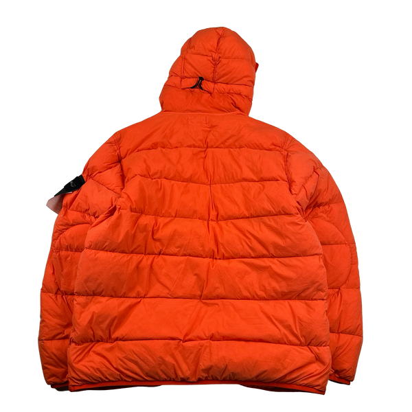 Stone Island 2023 Orange Seamless Tunnel Nylon Down TC - XXL