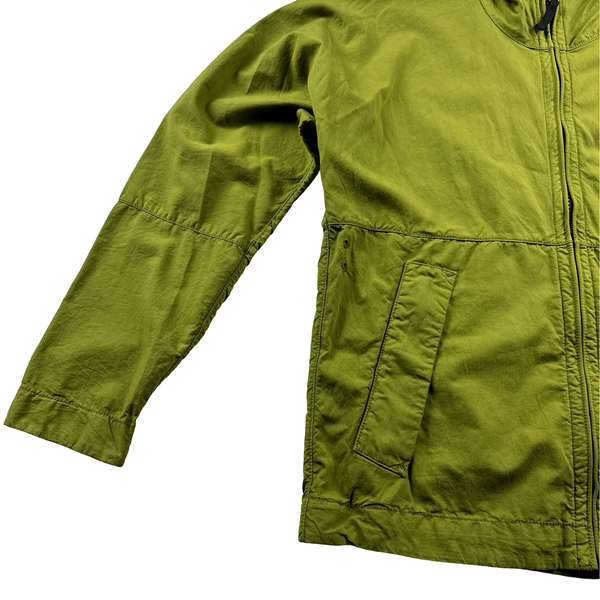 Stone Island 2015 Pistachio Green Compass Ribbon Zipped Jacket -  Small
