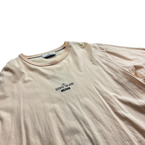 Stone Island 2016 Raso Gommato Archivo Short Sleeve T Shirt - 3XL