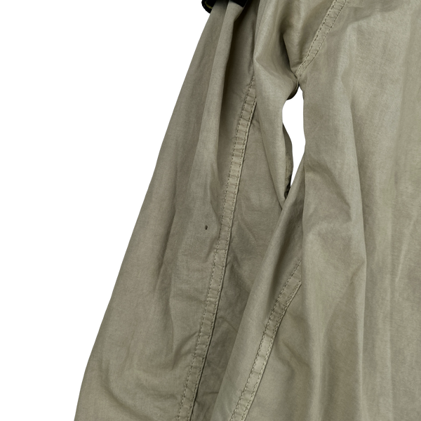 Stone Island 2021 Beige Cotton Overshirt - Small