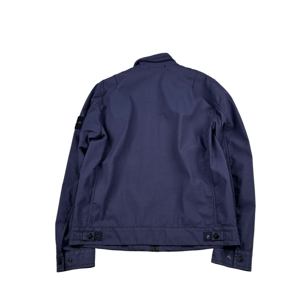 Stone Island 2014 Indigo 3D Cotton Tela Jacket - Medium