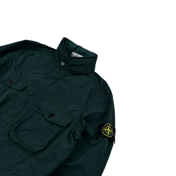 Stone Island 2018 Green David Tela Light TC Jacket - Small