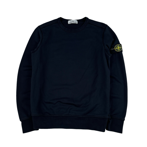 Stone Island 2019 Navy Crewneck Sweatshirt - Small