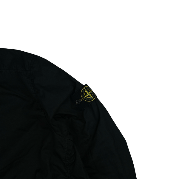 Stone Island 2017 Black Membrana 3L TC Rain Jacket - Large