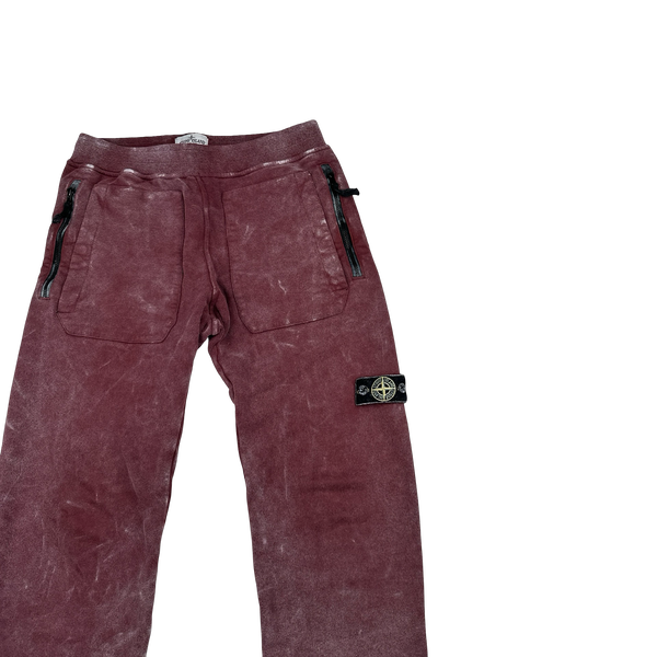 Stone Island 2020 Purple Junior Frost Cargo Joggers - Age 14