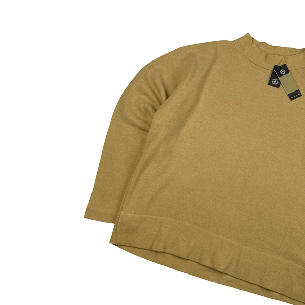 Stone Island 1998 Mock Neck Wool Jumper - XL