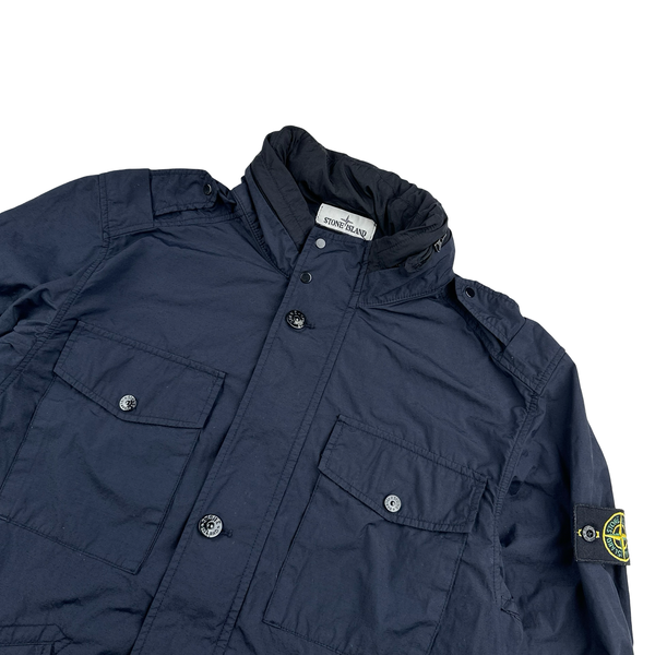 Stone Island 2020 Black Naslan Utility Jacket - Large