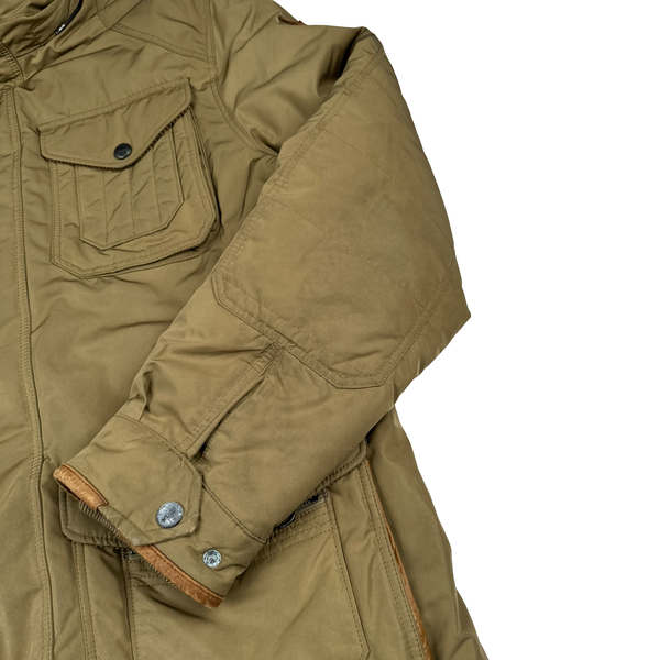 Ralph Lauren Beige Quilted Jacket - Large