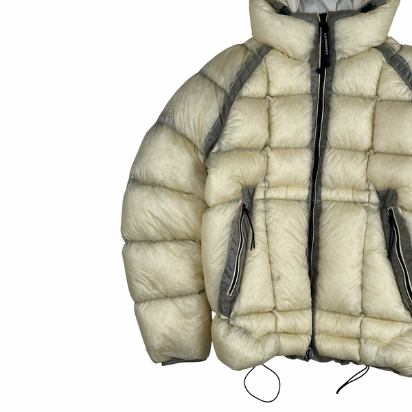 CP Company Down Filled DD Shell Lens Viewer Puffer Jacket - Large