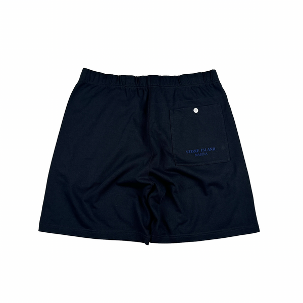 Stone Island Marina 2024 Navy Overdyed Shorts - Medium