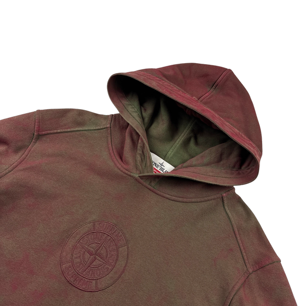 Stone Island x Supreme 2019 Dust Treatment Hoodie - Small