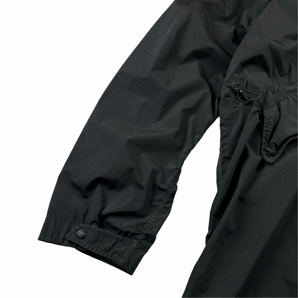 CP Company Black Nycra Fishtail Parka Jacket - XL