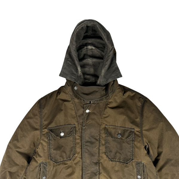 CP Company Rare Archive 2007 Brown Tinto Terra Multi Pocket Jacket - 3XL