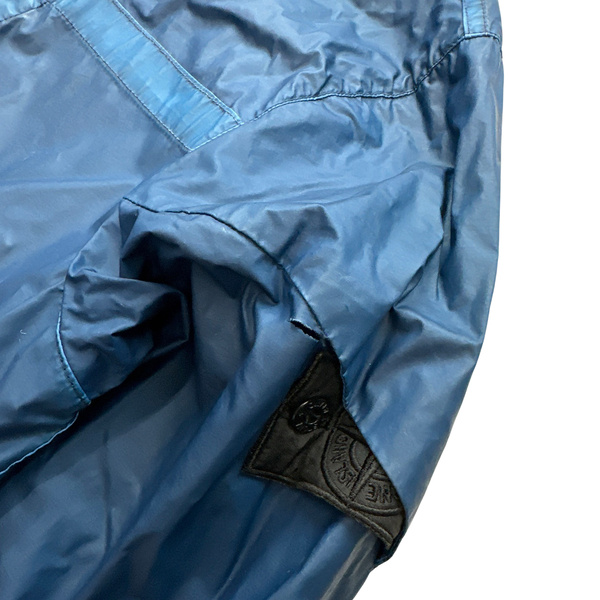 Stone Island Shadow Project Blue Mussola Gommata Parka Cobalt - Large