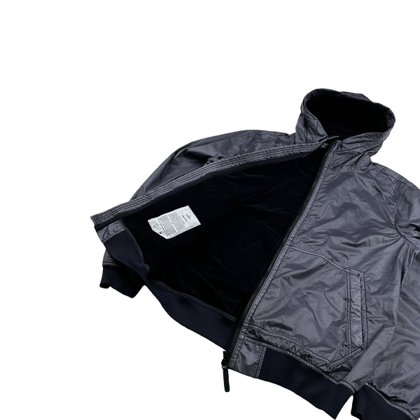 ジャケット・アウター AW2018 stone  lamy Flock Jacket M A/W 18 Stone Island Lamy Flock Jacket - Black – Dans Designer Ltd